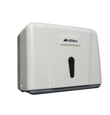 Диспенсер для бумажных полотенец белый, KSITEX TH-404W