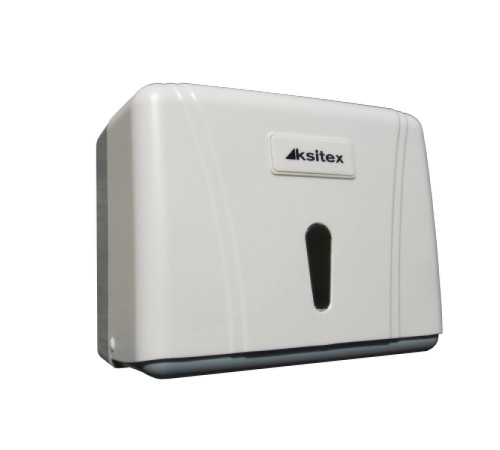 Диспенсер для бумажных полотенец белый, KSITEX TH-404W