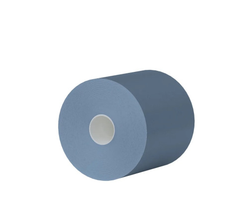 Бумажные полотенца PROtissue Premium 2 слоя, 150 м, без перфорации, синие. 6 рулонов, диаметр втулки 3,8 см, Сяський ЦБК С440