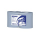 Полотенца PROtissue Premium бумажные протирочные 2 слоя, 350 м, 1000 листов (24х35 см), синие. 2 рулона, диаметр втулки 7,6 см Сяський ЦБК С407