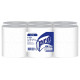 Туалетная бумага PROtissue Lite Instant 1 слой, 12 рулонов, 200 м, без перфорации, белая, втулка 6 см, Сясьский ЦБК С231