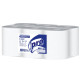 Бумажные полотенца PROtissue Premium 2 слоя, 150 м, без перфорации, белые. 6 рулонов, диаметр втулки 3,8 см, Сяський ЦБК С222