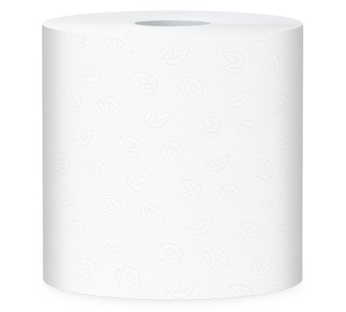 Бумажные полотенца PROtissue Premium 2 слоя, 150 м, без перфорации, белые. 6 рулонов, диаметр втулки 3,8 см, Сяський ЦБК С222
