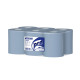 Бумажные полотенца PROtissue Premium 2 слоя, 150 м, без перфорации, синие. 6 рулонов, диаметр втулки 3,8 см, Сяський ЦБК С440