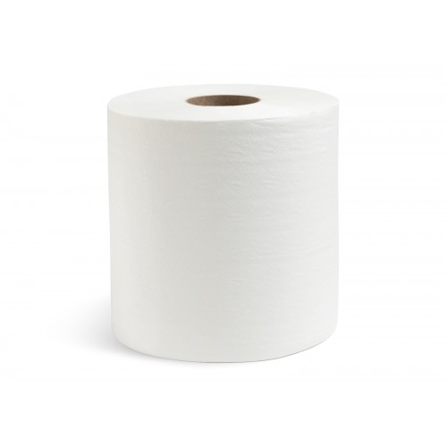 Бумажные полотенца НРБ П 1-160\Вт 3,8 1-слойные, 6 рулонов, 160 м, белые, арт 260135