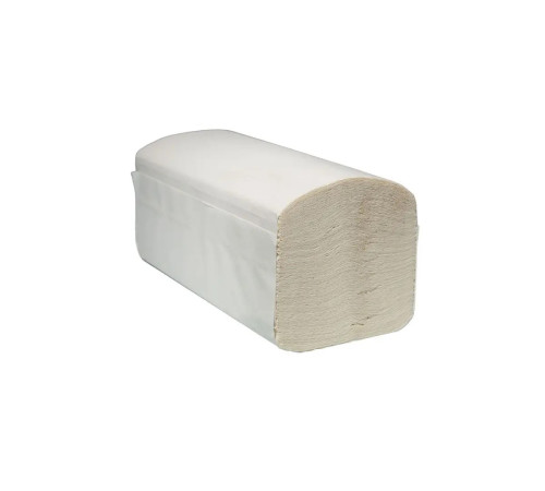 Бумажные полотенца PROtissue E V сложения 1 слой, 250 листов / 20 гр (21x22 см), белые. 20 пачек Сясьский ЦБК С395