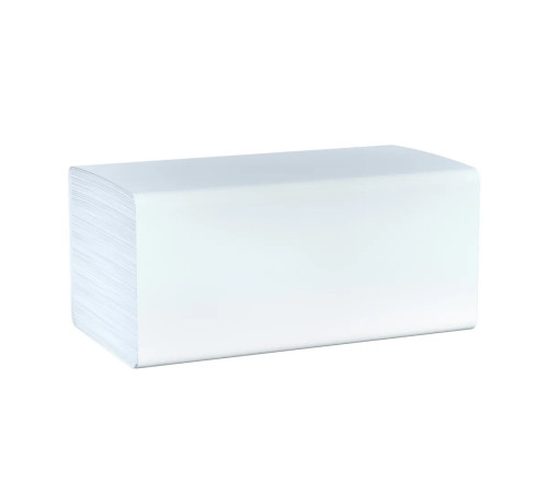 Бумажные полотенца PROtissue Фора V сложения 2 слоя, 200 листов / 16 гр (21x22 см), белые. 20 пачек Сясьский ЦБК КП510-2ФОР200V