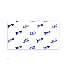 Бумажные полотенца PROtissue Premium Z сложения 2 слоя, 190 листов / 17 гр (21,5х24 см), белые, 21 пачка, Сяський ЦБК С443