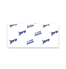 Бумажные полотенца PROtissue Comfort Z сложения 1 слой, 200 листов / 25 гр (21,5х24 см), белые, 28 пачек, Сяський ЦБК С446