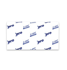 Бумажные полотенца PROtissue Premium W сложения 2 слоя, 150 листов / 16 гр (21,5х32 см), белые, 21 пачка, Сяський ЦБК С447