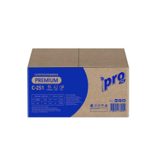 Салфетки бумажные PROtissue Premium, 2 слоя, 200 листов, 16x21 см, 20 пачек в упаковке, белые, Сясьский ЦБК С251
