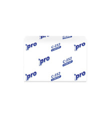 Салфетки бумажные PROtissue Premium, 1 слой, 200 листов, 16x21 см, 20 пачек в упаковке, белые, Сясьский ЦБК С252