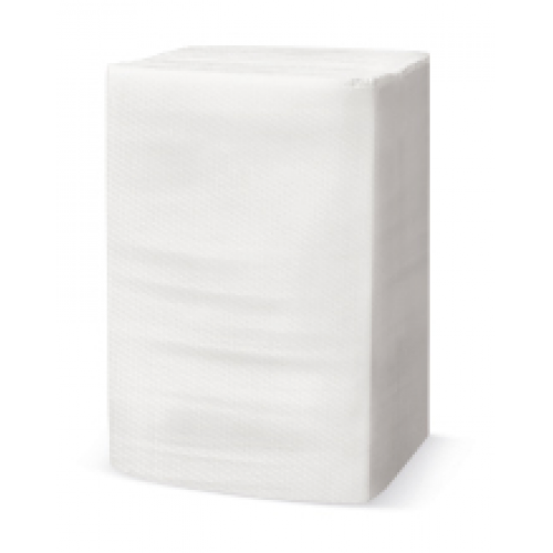 Салфетки бумажные Belux PRO, 1-слойные, 200 листов, 17x18 см, 48 пачек в упаковке, белые, 274843