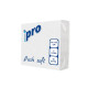 Салфетки бумажные PROtissue Pro Push Soft, 2 слоя, 1/4 сложения, 33х33 см, 50 листов, белые, 24 пачки в упаковке, Сясьский ЦБК С477