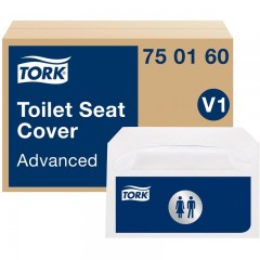 Advanced покрытия на унитаз (20 упаковок в коробке) Tork 750160
