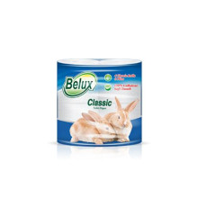 Туалетная бумага Belux Classic 3 слоя, 4 рулона, 15 м, 130 листов (11.5x9.5 см), белая Семья и комфорт 274417
