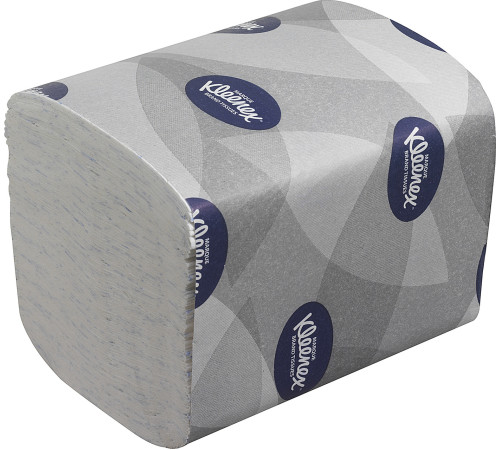 Туалетная бумага листовая Kleenex Ultra 2 слоя, 200 листов, 36 упаковок в коробке, белая, Kimberly-Clark 8408