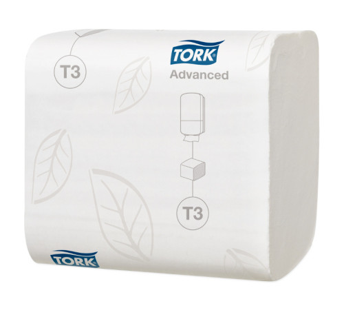 Tork 114271 Туалетная бумага листовая Advanced (T3) 2 слоя, 36 м (19x11 см), белая
