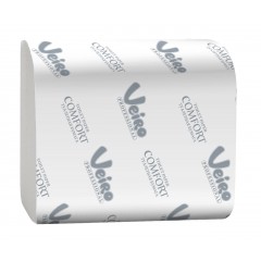 Туалетная бумага листовая Veiro Professional Comfort 2-х слойная, 30 м (21x10.8 см), 250 листов, белая