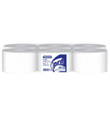 Туалетная бумага PROtissue Premium 2 слоя, 6 рулонов, 215 м, 977 листов (13х22 см), белая, втулка 6 см, Сясьский ЦБК С352