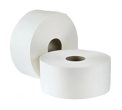 Туалетная бумага PROtissue 1 слой, 12 рулонов, 200 м, белая, втулка 6 см, Сясьский ЦБК С392