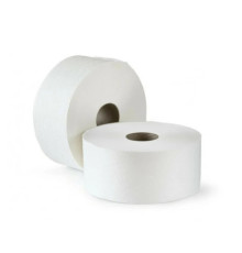 Туалетная бумага PROtissue 1 слой, 6 рулонов, 525 м, белая, втулка 6 см, Сясьский ЦБК С393