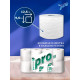 Туалетная бумага PROtissue Premium 3 слоя, 56 рулонов, 21 м, 168 листов (9,6х12,5 см), белая, втулка 4,5 см, Сясьский ЦБК С179