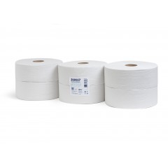 Туалетная бумага ТБ 1-525 1-слойная, 6 рулонов, 525 м, серый НРБ-Групп 210117