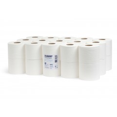 Туалетная бумага ТБ 2-75 2-х слойная, 30 рулонов, 75 м, 600 листов, белая НРБ-Групп 210207