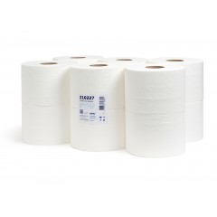 Туалетная бумага TБ 2-200\h13,5 2-х слойная, 12 рулонов, 200 м, 1250 листов, белая НРБ-Групп 210227
