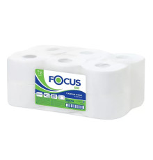 Туалетная бумага FOCUS ECO JUMBO, 1 слой, Белая, 200 м, 12 рулонов 5050784