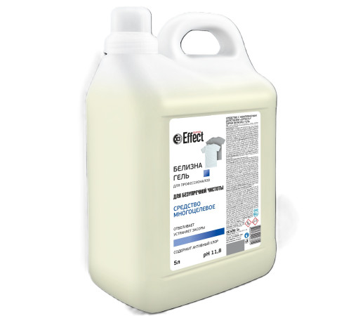 Универсальное средство с комплексным действием Белизна-гель EFFECT Super, 5 л, Effect 26504 1/2