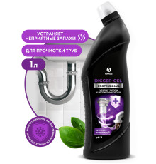 Digger-gel Professional Средство щелочное для прочистки канализационных труб, 1 л, Grass