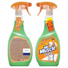 «Мистер Мускул» для мытья стекол с нашатырным спиртом 500 мл Россия 164795