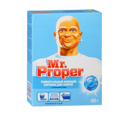 Mr. Proper порошок для уборки с отбеливанием, 400 гр Procter & Gamble 20/MP-81259941