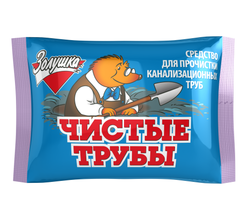 Средство Чистые трубы для прочистки труб порошок Золушка, 90 гр АМС Кемикал Б-37-2 Средство Чистые трубы для прочистки труб порошок Золушка, 90 гр АМС Кемикал Б-37-2