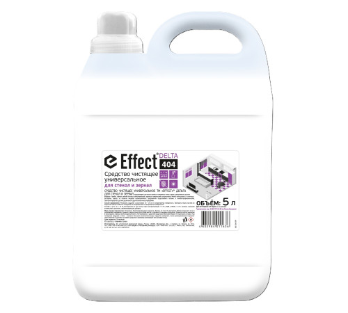 Чистящее средство универсальное для стекол и зеркал Дельта 404, 5 л Effect 25688 1/2