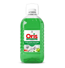 Cредство для мытья посуды ORIS Зеленое яблоко 5 л, ПЭТ, GRASS 126147 1/2