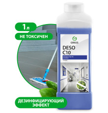 DESO С10 Дезинфицирующее средство с моющим эффектом, 1 л, Grass