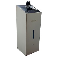 Автоматический дозатор дезинфицирующих средств, глянцевый металлик, KSITEX ADD-800S