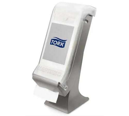 Диспенсер для салфеток Interfold большой емкости на линию раздачи, система N4, серый Tork 272200
