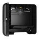 Xpress мини-диспенсер для листовых полотенец сложения Multifold, черный Tork 552108