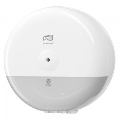 SmartOne Диспенсер для туалетной бумаги в мини-рулонах, белый Tork 681000