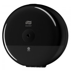 SmartOne Диспенсер для туалетной бумаги в мини-рулонах, чёрный Tork 681008