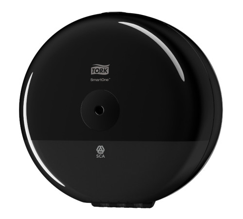 SmartOne Диспенсер для туалетной бумаги в мини-рулонах, чёрный Tork 681008