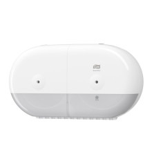 SmartOne Двойной диспенсер для туалетной бумаги в мини-рулонах, белый Tork 682000