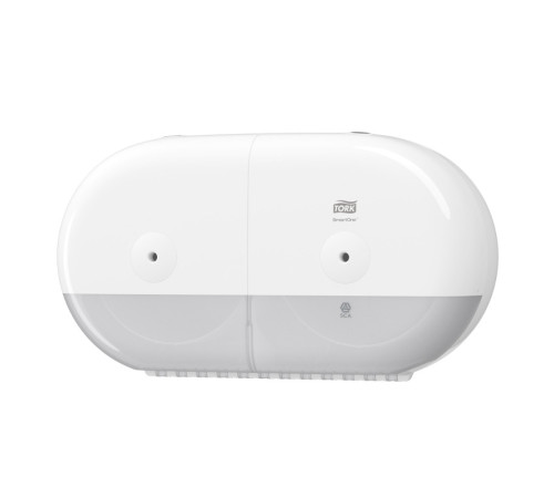 SmartOne Двойной диспенсер для туалетной бумаги в мини-рулонах, белый Tork 682000