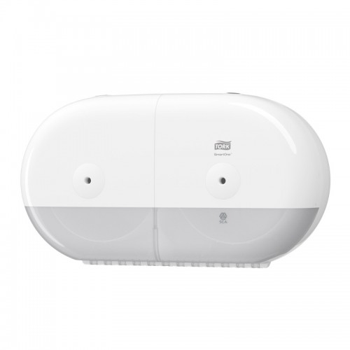 SmartOne Двойной диспенсер для туалетной бумаги в мини-рулонах, белый Tork 682000