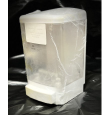 Дозатор для жидкого мыла, 1 л, пластик, Белый, 401004