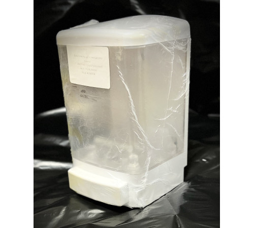 Дозатор для жидкого мыла, 1 л, пластик, Белый, 401004